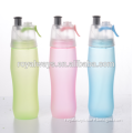 700ml multi-functional drinking water bottle with spray